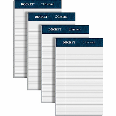 TOPS Docket Diamond Writing Tablet - Jr.Legal (TOP63981)