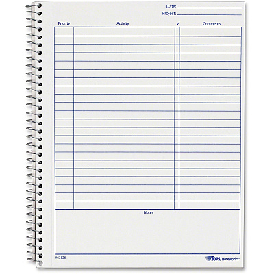 TOPS Noteworks Project Planner (TOP63826)