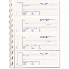 Rediform 3-part Wirebound Money Receipt Book (S16444WCL)