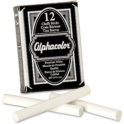 Quartet Alphacolor Premium Chalk Sticks (QRT314005)