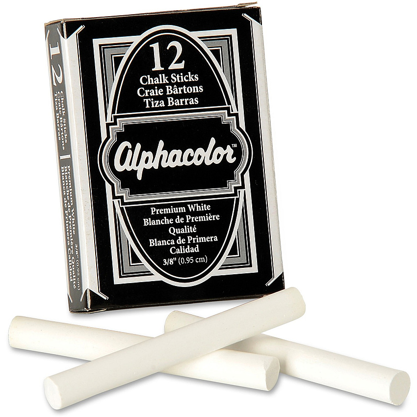 Quartet Alphacolor Premium Chalk Sticks (QRT314005)