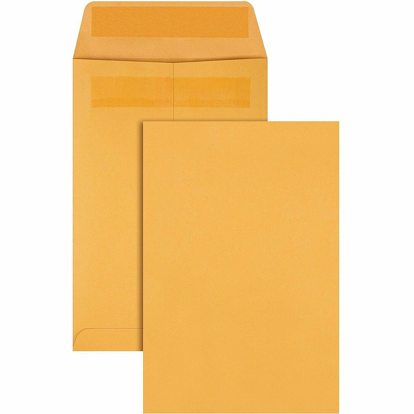 Quality Park 6-1/2 x 9-1/2 Catalog Envelopes with Self-Seal Closure (QUA43367)