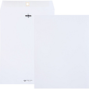 Quality Park 9 x 12 Clasp Envelopes with Deeply Gummed Flaps (QUA38390)