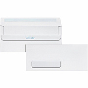 Quality Park No. 10 Single Window Envelope with a Self-Seal Closure (QUA21318)