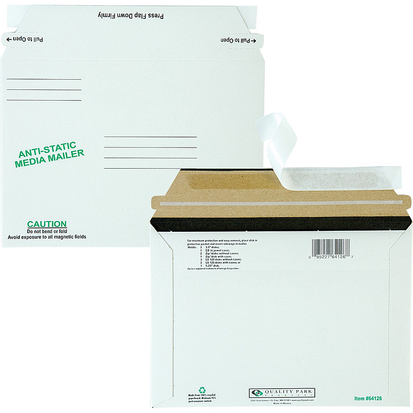 Quality Park Economy Disk/CD Mailers (QUA64126)
