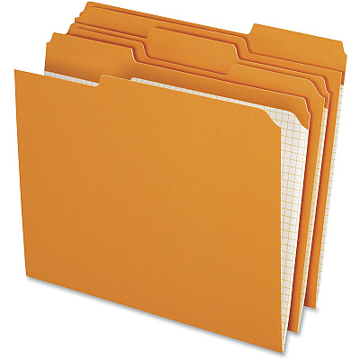 Pendaflex Reinforced Top Tab Colored File Folder (PFXR15213ORA)