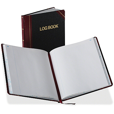 Boorum & Pease 150-page Record Ruled Log Book (BORG21150R)
