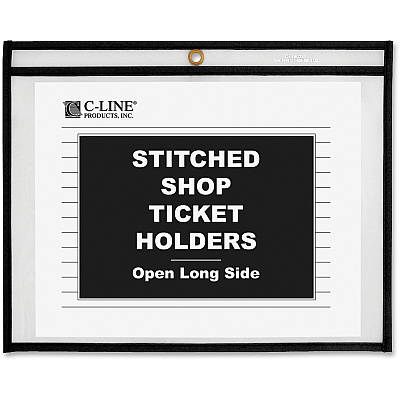 C-Line Shop Shop Ticket Holders, Stitched (CLI49911)