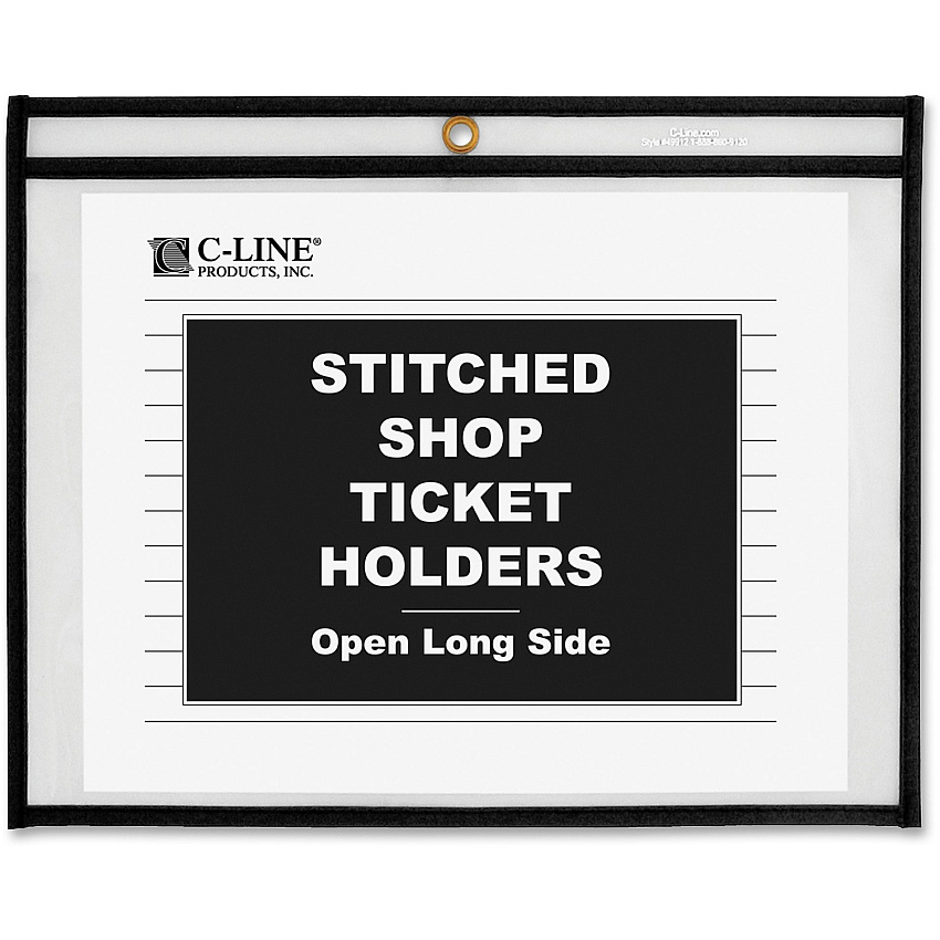 C-Line Shop Shop Ticket Holders, Stitched (CLI49911)