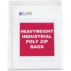 C-Line Heavyweight Industrial Poly Zip Bags (47911)