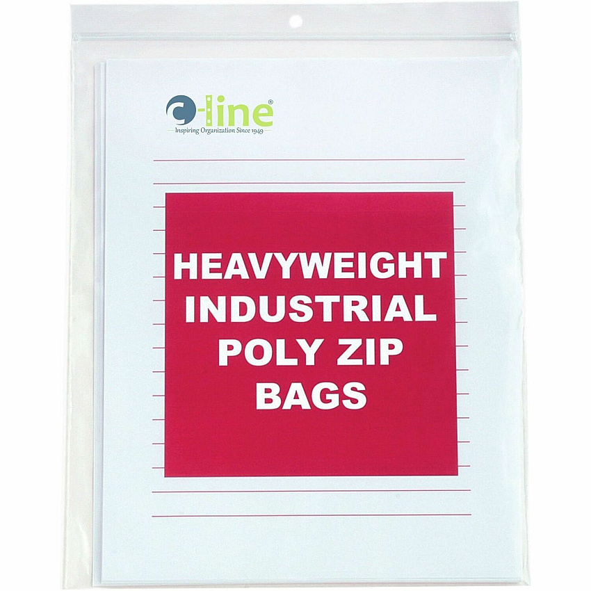 C-Line Heavyweight Industrial Poly Zip Bags (CLI47911)