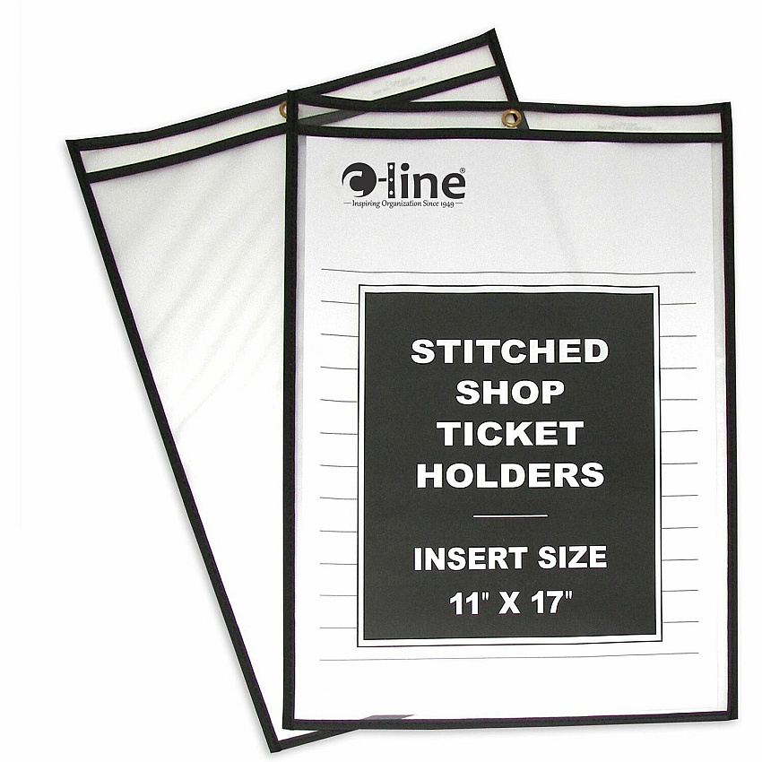 C-Line Shop Ticket Holders, Stitched (CLI46117)