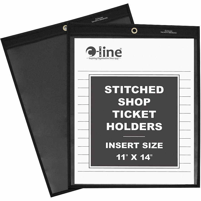 C-Line Shop Ticket Holders, Stitched (CLI45114)