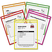 C-Line Neon Shop Ticket Holders, Stitched (CLI43920)