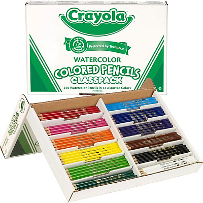 Crayola Classpack Watercolor Pencil Set (CYO684240)