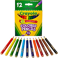 Crayola 12 Color Colored Pencils (CYO684112)