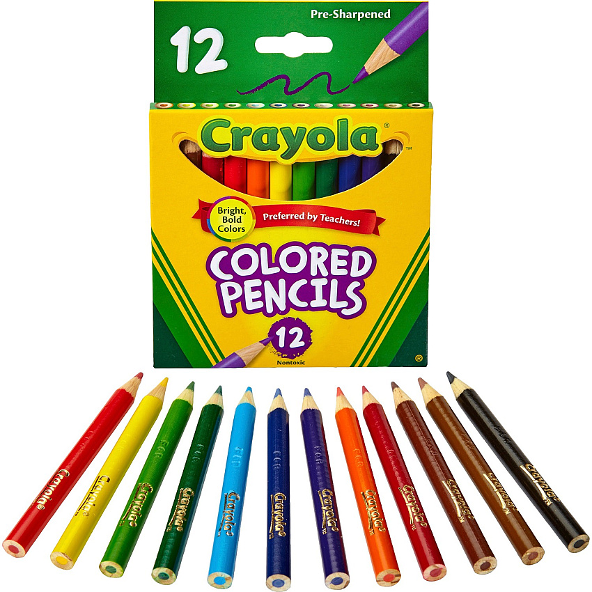 Crayola 12 Color Colored Pencils (CYO684112)