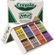 Crayola 8-Color Jumbo Crayon Classpack (528389)