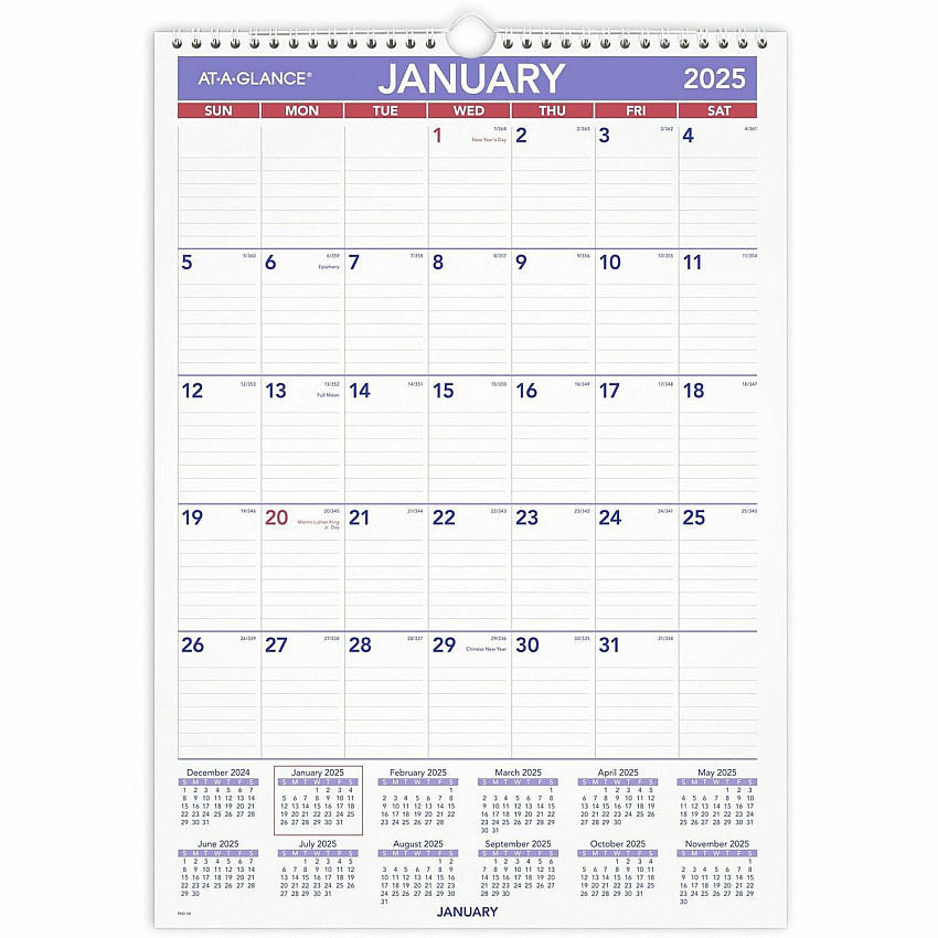 At-A-Glance Wall Calendar (PM228)