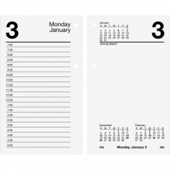 AT-A-GLANCE Daily Desk Calendar Refill (E71750)