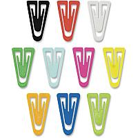 Gem Office Products Triangular Paper Clips (GEMPC0600)