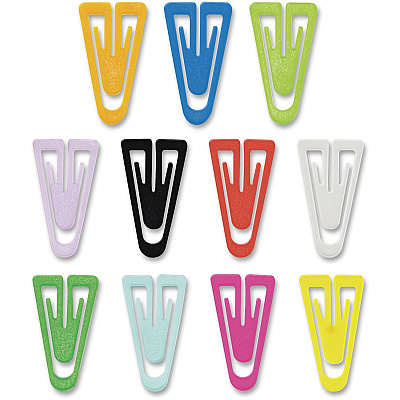 Gem Office Products Triangular Paper Clips (GEMPC0300)