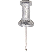 Gem Office Products Aluminum Pushpins (GEMCPAL4)