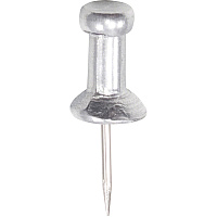 Gem Office Products Aluminum Pushpins (GEMCPAL3)