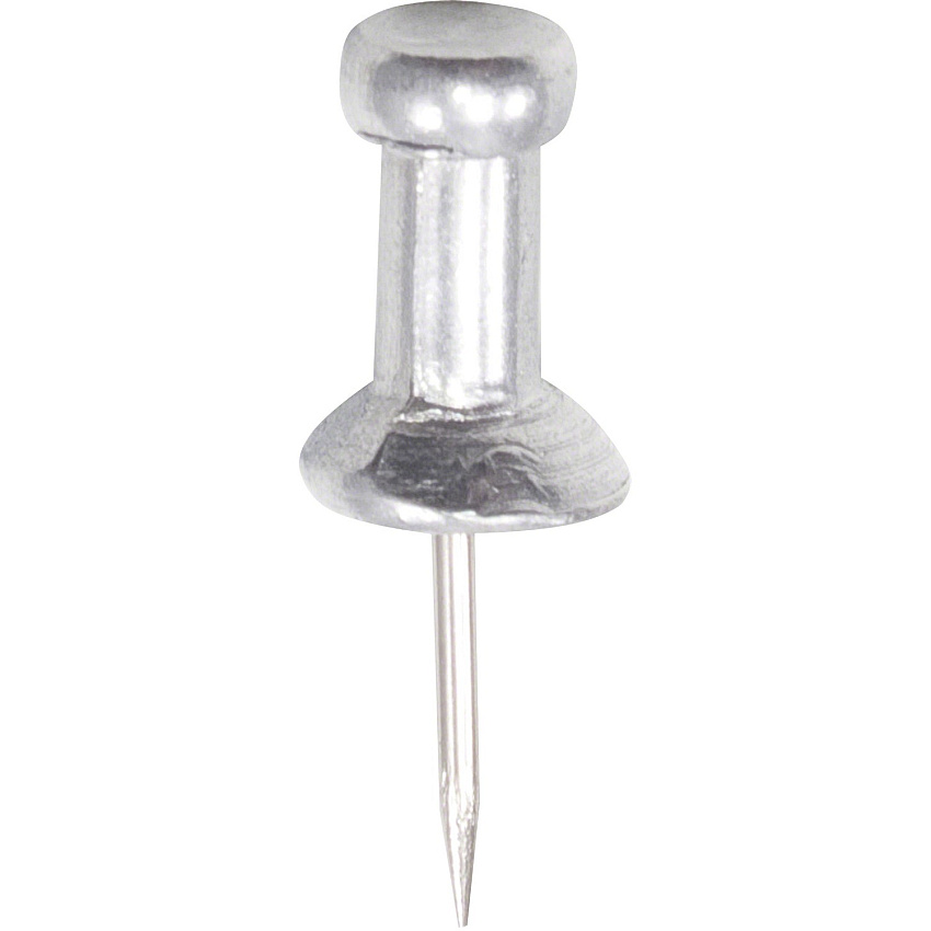 Gem Office Products Aluminum Pushpins (GEMCPAL3)
