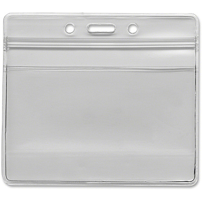 Advantus Horizontal Resealable Badge Holder (AVT75523)