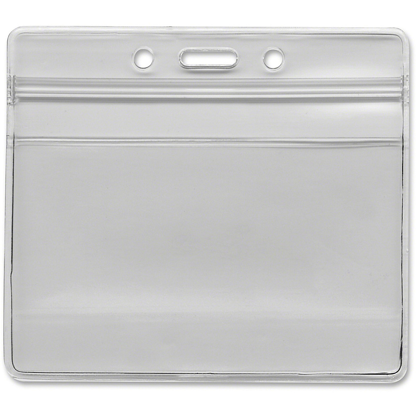 Advantus Horizontal Resealable Badge Holder (AVT75523)
