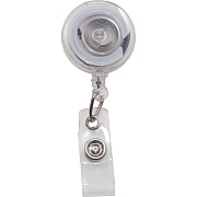Advantus Translucent Retractable ID Card Reel with Snaps (AVT75473)