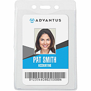 Advantus Vertical Security Badge Holder (AVT75419)