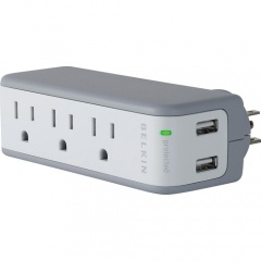 Belkin Mini Surge Protector with USB Charger (BZ103050TVL)