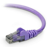 Belkin Cat6 Snagless Patch Cable (A3L98001PURS)