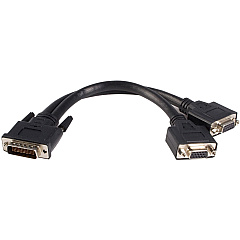 StarTech 8in Lfh 59 To Dual Vga Dms 59 Cable (DMSVGAVGA1)