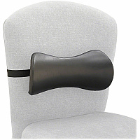 Safco Memory Foam Lumbar Support Backrest (SAF7154BL)