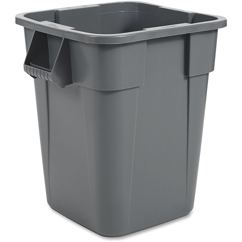 Rubbermaid Commercial Brute Square Container (RCP353600GY)