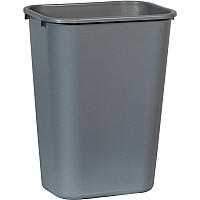 Rubbermaid Commercial 41 QT Large Deskside Wastebasket (RCP295700GY)