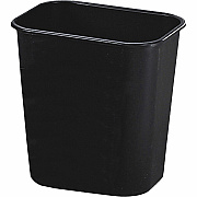 Rubbermaid Commercial 13 QT Standard Deskside Wastebasket (RCP295500BK)
