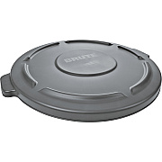 Rubbermaid Commercial Brute 32-Gallon Container Flat Lid (RCP263100GY)