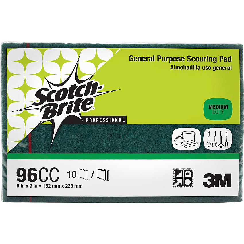 Scotch-Brite General-Purpose Scouring Pads (MMM96CC)