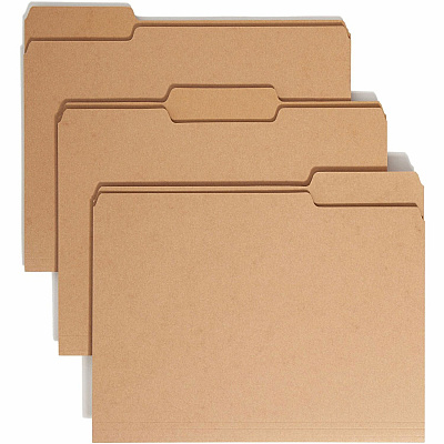 Smead 1/3 Tab Cut Letter Recycled Top Tab File Folder (SMD10830)