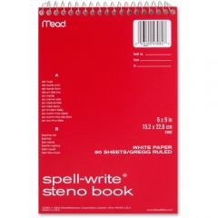 Mead Spell-Write Steno Book (43082)