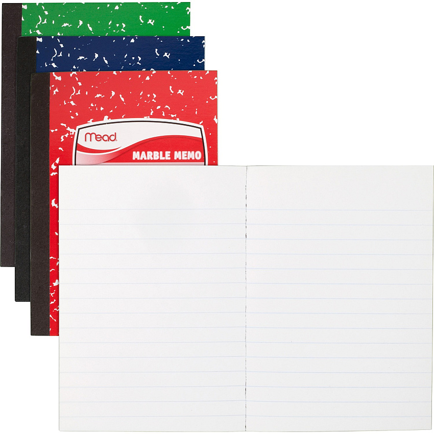Mead Square Deal Colored Memo Book (MEA45417)