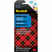 Scotch Removable Double-Sided Mounting Squares (MMM7225)