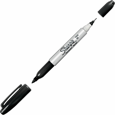 Sharpie Twin Tip Permanent Markers (SAN32201)