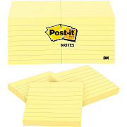 Post-it Notes Original Lined Notepads (MMM630SS)