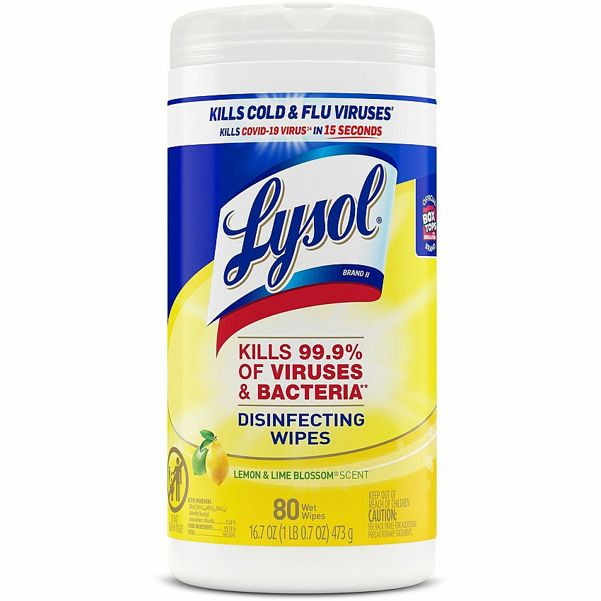 LYSOL Disinfecting Wipes (RAC77182EA)