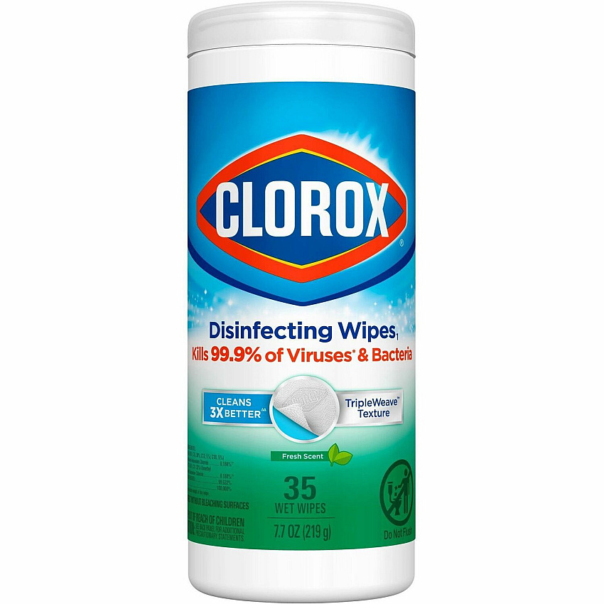 Clorox Disinfecting Cleaning Wipes (CLO01593EA)